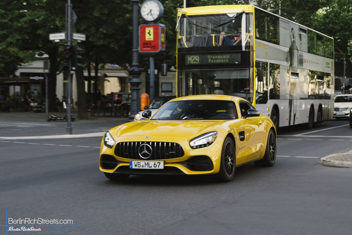 Mercedes-AMG GT-C (2019) spotted in Berlin — BerlinRichStreets